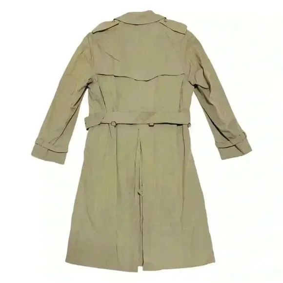 Vintage Grenfell Major Trench Coat - 100% Cotton Lined - Made in England. Sz 42 - Picture 2 of 16